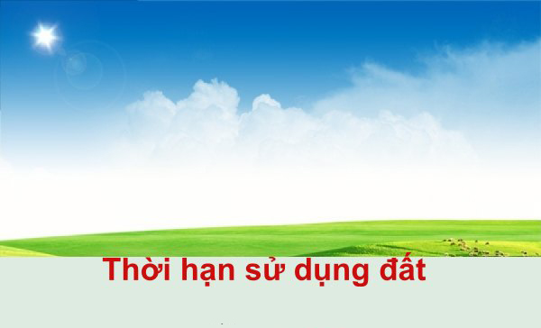 Dịch vụ gia hạn thời gian sử dụng đất